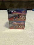Brand New Sealed Tdk 10 Pack D90 High Output Recording Audio Cassette Tapes. Fixed Price $24.97.