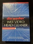 Discwasher Wet Video Head Cleaner For Vhs Vcr New/sealed. Fixed Price $21.00.