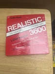 Radio Shack Realistic 3600 Low Noise Reel To Tape 7IN New Sealed. Fixed Price $20.00.