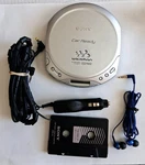Sony Walkman D-E226CK Portable Cd Player Car Ready Cassette Kit + Ear Phone. Fixed Price $48.00.