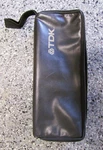 Vintage 1980S Tdk 15 Cassette Tape Plastic Storage Holder Soft Carrying Case. Fixed Price $9.95.
