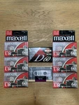 New Audio Cassette Bundle 1X Sony UX60 Type 2, Tdk D60, And Maxell UR60. Fixed Price $48.00.