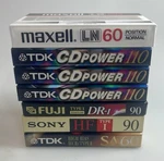 Tdk PWR-110 Sony Hf Fuji Dr-i Maxell Ln Power Audio Cassette Lot Of 7 New. Fixed Price $30.78.