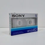 Sony Hf-es 60 (normal Position Type I) Blank Audio Cassette Tape 1984-85. Fixed Price $30.00.