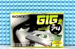 Sony Gig 2 74 1999 Japan Type Ii Blank Cassette Tape (1) (sealed). Fixed Price $23.39.