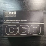 Lot 10 Maxell Professional Industrial P/i Communicator C60 Cassettes 60MIN. Fixed Price $15.00.