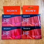 Sony Minute C90HFR Normal Bias Cassette Tape 2-PACKS. Fixed Price $5.13.
