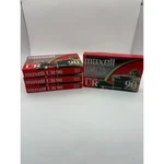 Nos - 4 Maxell Ur 90 Normal Bias Audio Cassette Tapes Sealed Minute Blank. Fixed Price $9.99.