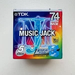 Tdk Recordable Minidisc (md) 74 - Music Jack Color Mix 5 Discs Set. Fixed Price $39.80.