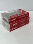 3 Basf Ferro Extra Iec Normal Position Cassette Tapes Blank New Sealed. Fixed Price $7.75.