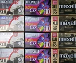 8 Maxell Xl-ii 90 4 110 Audio Cassette Tape Lot Of 12. Fixed Price $59.99.