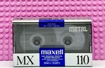 Maxell Mx 110 1990 Usa Type Iv Blank Cassette Tape (1) (sealed). Fixed Price $38.69.