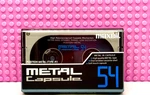 Maxell Metal Capsule 54 1990 Type Iv Blank Cassette Tape (1) (sealed). Fixed Price $40.49.