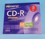 New Sealed Memorex Music Cd-r Pack 52X 700MB 80MIN Recordable Compact Disc. Fixed Price $8.00.