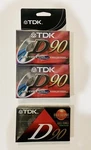 Tdk D90 Cassette Tapes Blank Audio High Output Ieci/type New Sealed Of 3. Fixed Price $7.99.
