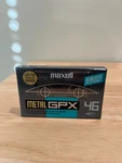 Maxell Metal Gpx 46 Audio Cassette Blank Tape Sealed Made In Japan Type Iv. Fixed Price $38.99.