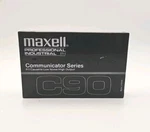 Maxell C90 Communicator Series Cassettes 90MIN Low Noise High Output Record New. Fixed Price $16.97.