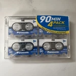 Panasonic Min Pack Microcassette Tapes RT-904MCW Vintage New MC90 Sealed. Fixed Price $12.00.