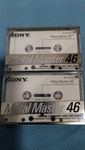 Sony Metal Master 46 Cassette Tape 2 Pack New Jp. Fixed Price $239.99.