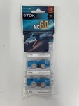 12X Vintage Tdk MC-60 MC60 Microcassette Blank Minutes 3 Tapes. Fixed Price $69.00.