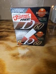New Sealed Tdk D60 Minutes Iec /type High Output Audio Cassettes Pack. Fixed Price $16.00.