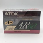 New Tdk AR60 Normal Position Type Blank Audio Cassette Tape (3-PACK). Fixed Price $41.60.