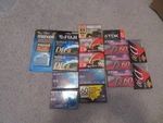 Blank Cassette Lot Of 15 New Sealed Tapes Fuji, Tdk, Maxell, Sony. Fixed Price $42.00.