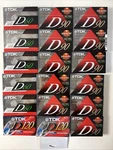Lot 18 Tdk Superior D60 D90 D120 Normal Bias Blank Cassette Tapes Iec I/type. Fixed Price $59.95.