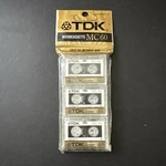 Micro Cassettes Mc 60 Tapes 3 Pack Tdk Minute Dictation Answering Machines. Fixed Price $10.94.