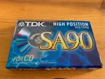 Musicassetta New Sealed Tdk Sa 90 Eb. Fixed Price $11.65.
