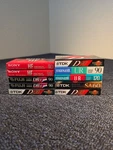 New Sealed Lot Of 10 Blank Audio Cassette Tapes Maxell Fuji Sony Tdk Mixed. Fixed Price $15.73.