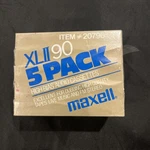 Maxell Xl Ii 90 Blank Audio Cassette Tape Type 2 High Bias Pack Of 5 - Sealed. Fixed Price $36.00.