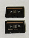 Lot Of 2 Ampex Gm Grand Master Ii 60 Min Type Cassette Tape Used Recorded On. Fixed Price $29.99.