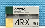 Tdk Ar-x 90 1987 Usa Type I Blank Cassette Tape (1) (sealed). Fixed Price $38.69.