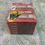 Tdk D60 Cassette Tapes New Sealed Iec I/type Superior Normal Bias 12 Pack. Fixed Price $21.00.