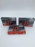 Sony Minute Normal Bias Blank Audio Cassette Tapes Of 3 C-90HFC. Fixed Price $11.94.