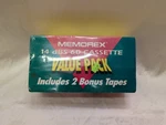 Memorex Dbs 60 Minute Blank Audio Cassettes Tapes Retro Colors 14 Pack New. Fixed Price $39.99.