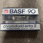 Vtg Basf Chromdioxid Extra Ii 90 Chrome Blank Cassette Tape France New Sealed. Fixed Price $19.00.
