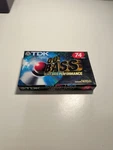Tdk BAS-74 Cd Bass Iec Type Audio Casette Tape New Sealed. Fixed Price $6.76.