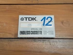 Tdk EC-12M Endless Cassette Minute 1987 Japan Tape Sealed. Fixed Price $22.99.