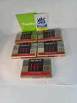 New. Sony Cassette Tapes. Hf 60 Minutes. Of 5. Music And Voice. Fixed Price $24.99.