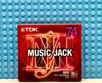 Md Tdk Music Jack Red 74 Vs. Ii Blank Mini Disc (1) (sealed). Fixed Price $12.59.