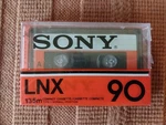 Sony Lnx 90 Blank Audio Cassette Tape 135M New, Sealed. Fixed Price $13.99.