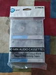 Onn 90 Minute Blank Audio Cassette Tapes - Pack Of 2 High Output New Sealed. Fixed Price $7.54.