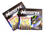 Memorex 74 Minidisks, New, 2. Fixed Price $25.00.