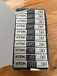 Tdk Dat Tapes R 90 Minutes, Sealed New, 10. Fixed Price $100.00.