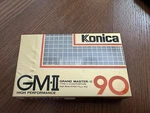 Vintage Sealed Konica Gm-ii 90 Grand Master Audio Cassette Tape. Fixed Price $50.00.