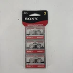 Sony MC-30R Micro Cassette Pack. Fixed Price $16.99.