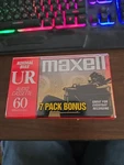 Maxell Audio 60 Minute Cassettes Lot Of 7. Fixed Price $14.95.