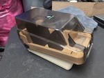 Vintage Fuji Pc Computer 3.5" Floppy Disc Holder Storage Container W/ Dividers. Fixed Price $7.20.